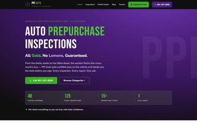 PPI Auto website