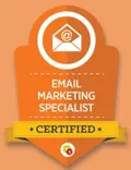 DigitalMarketer Certified Email Marketing Specialist badge
