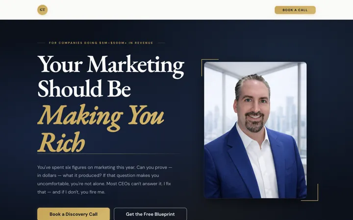 The home page of guytate.com