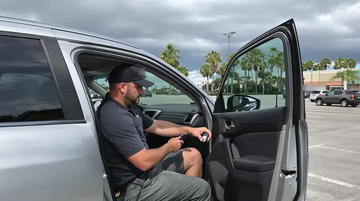 Programming a new smart key inside a crossover
