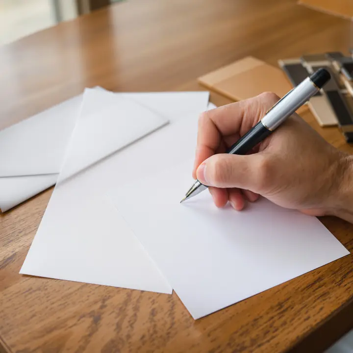 An attorney signing a release request letter